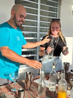 Clase de mixología en Rincón: cócteles con y sin alcohol