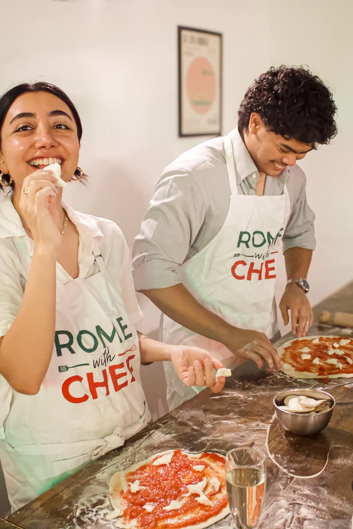 პიცა და სპრიცი რომში ადგილობრივ შეფთან ერთად