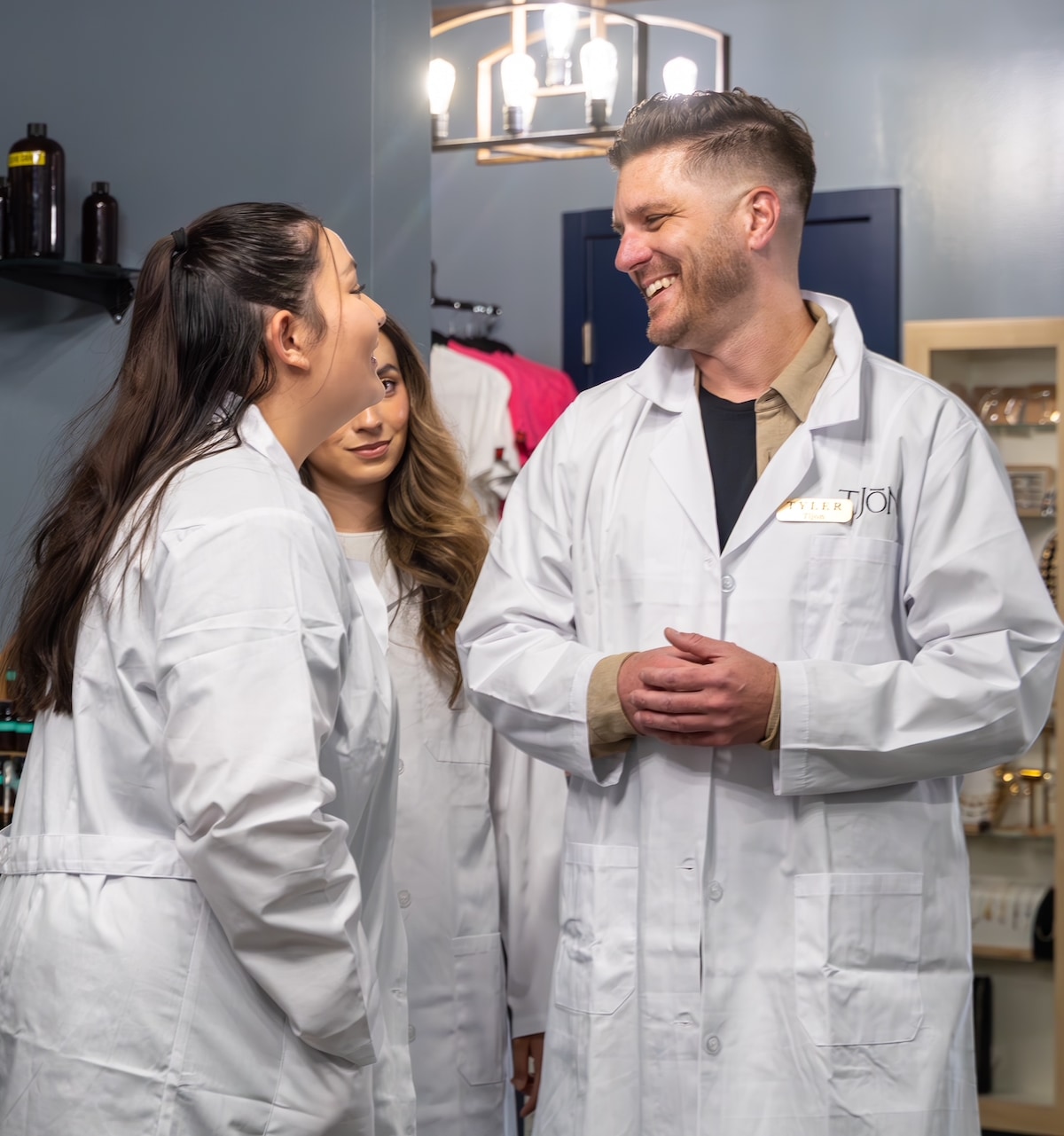 Create your own one of a kind perfume to take home