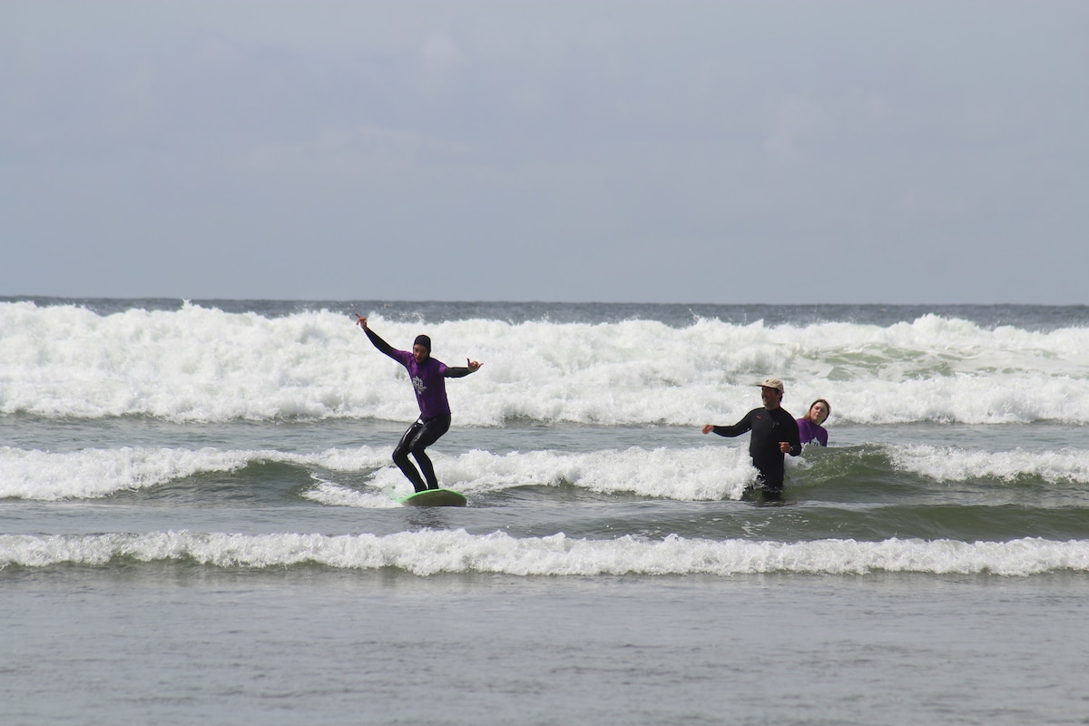 Catch your first waves with Alis Surf School