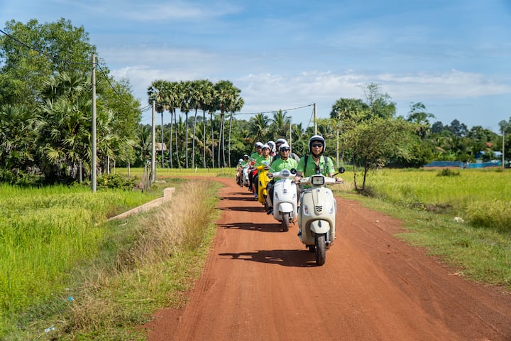 Jasura ya Vespa ya Mashambani ya Siem Reap