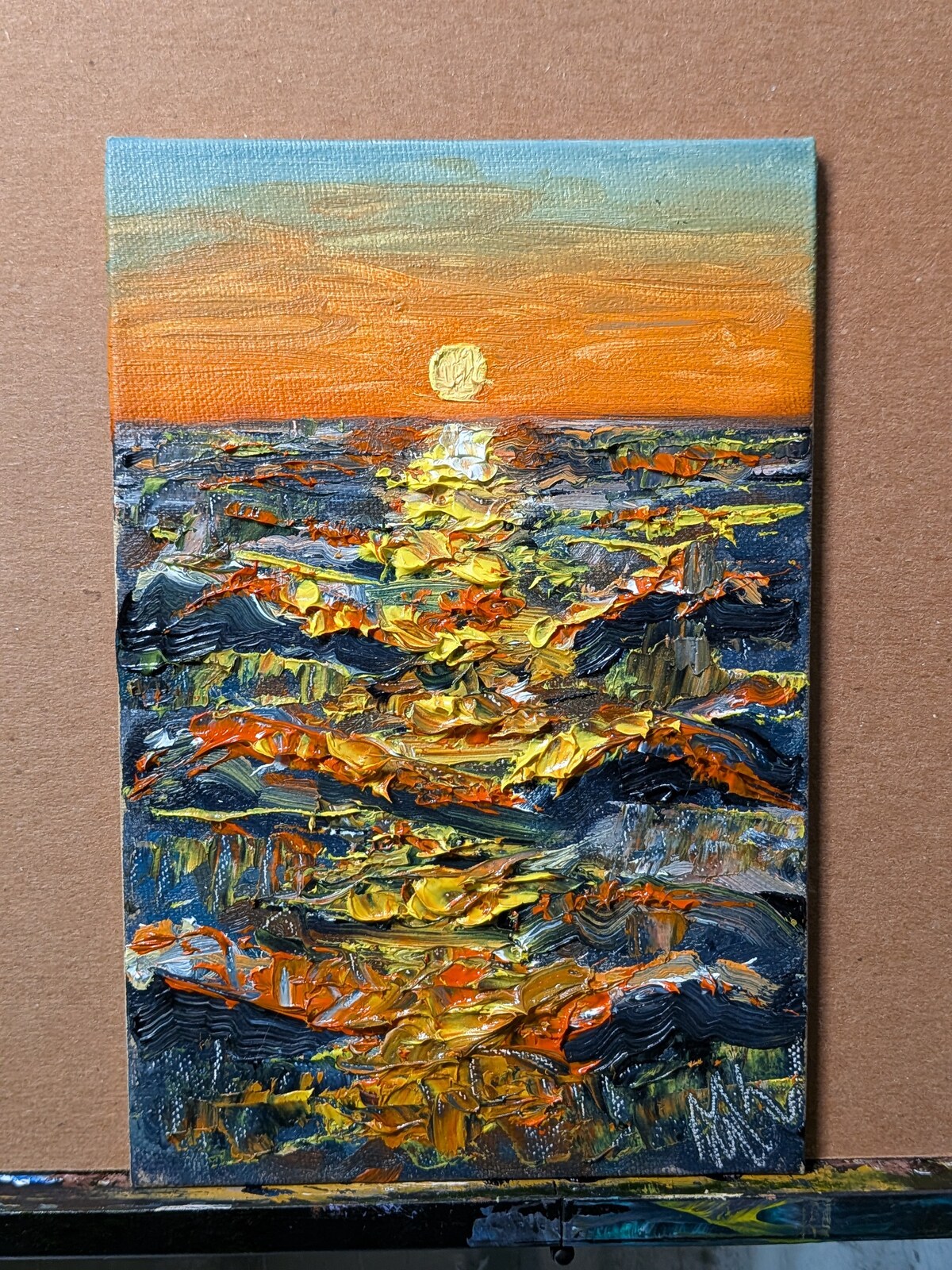 Paint in nature with a local oil painter