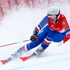 Essayez le ski virtuel avec l'athlète paralympique Marie Bochet