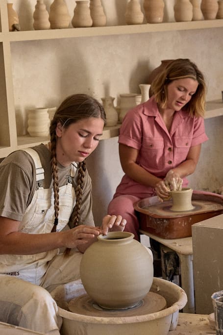 Make your own matcha set at Malibu Potteries