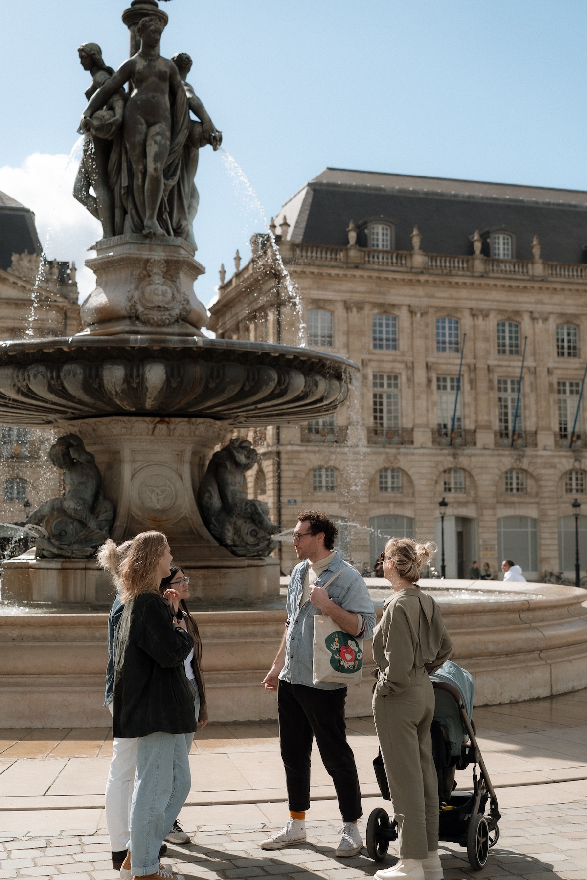 A Bordeaux blind tasting wine walk