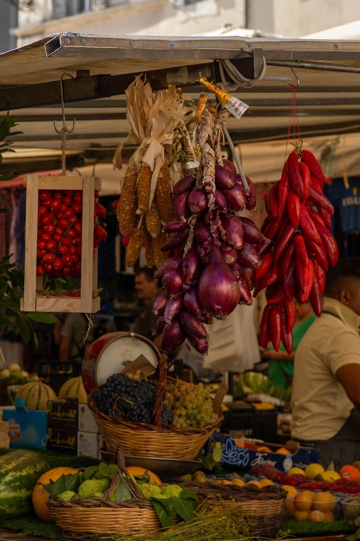 Открийте пазара в Рим и гответе като местен жител