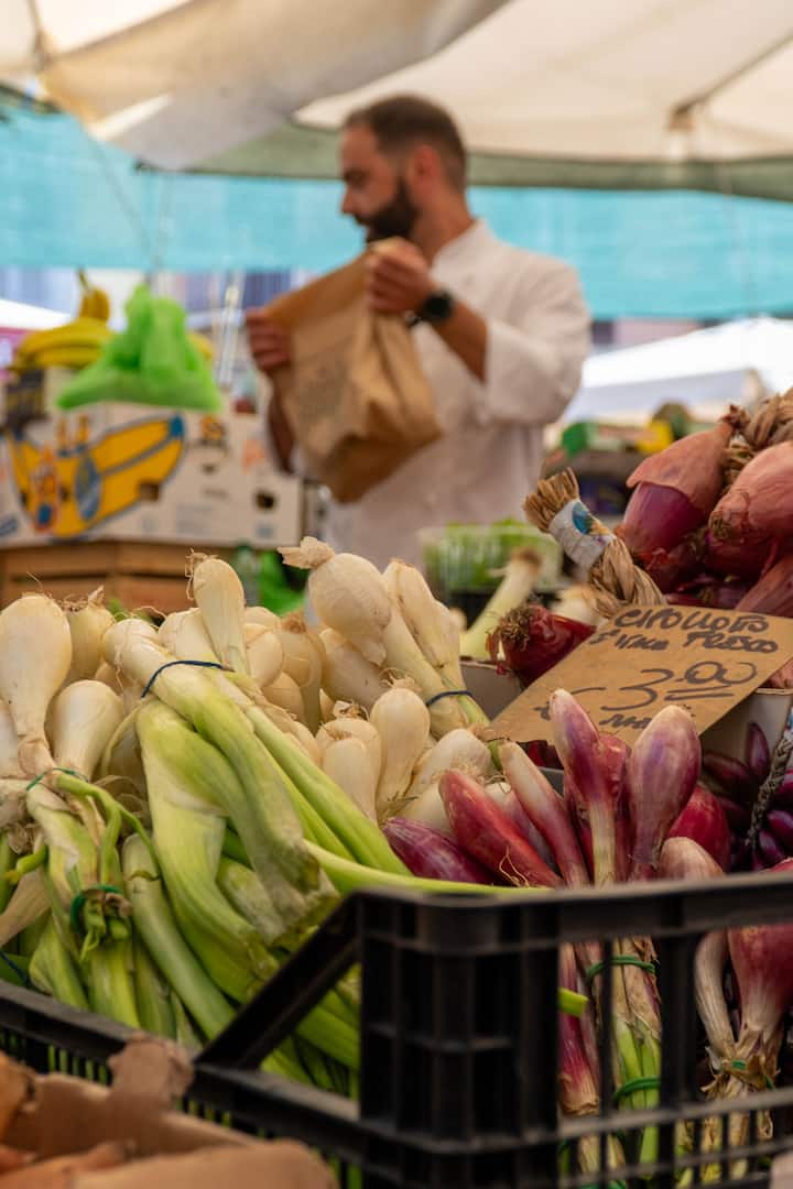 Открийте пазара в Рим и гответе като местен жител