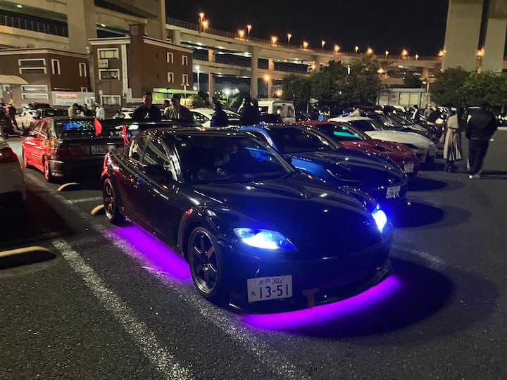 Нощно шофиране в Токио: Дайкоку, Тацуми и градските светлини