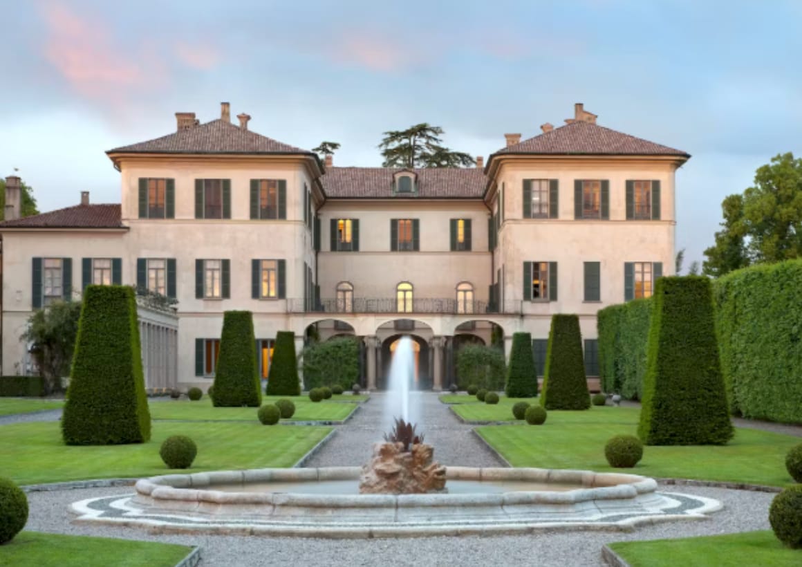 Admire centuries of art at Villa Panza