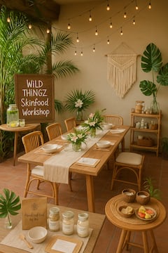 Tropical Glow: Natural Skinfood Workshop