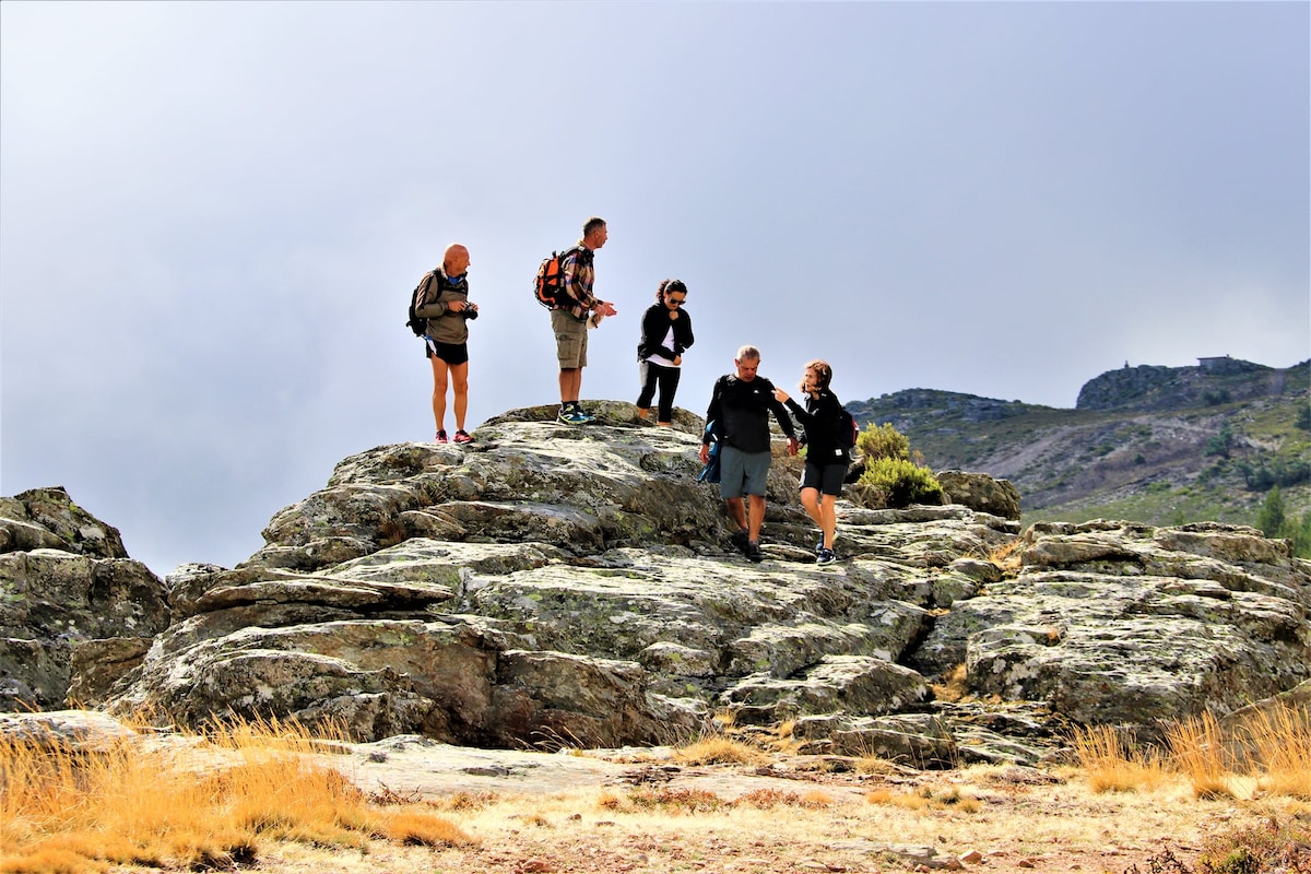 Challenge walk to Marão summit