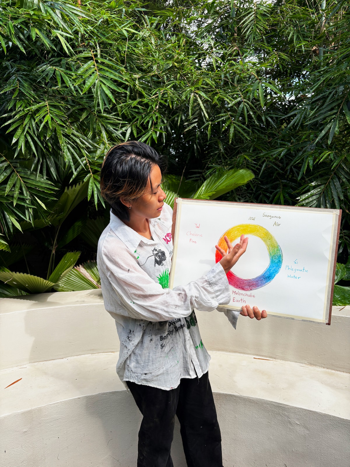 Discover impermanence through watercolor art