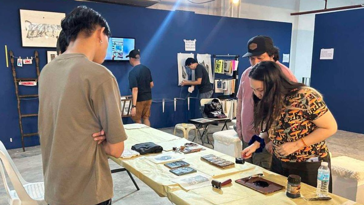 Printmaking Class & Art Party