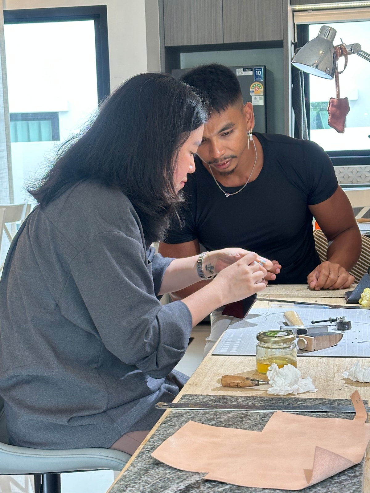 Create Your Own Embossed Initial Luggage Tag