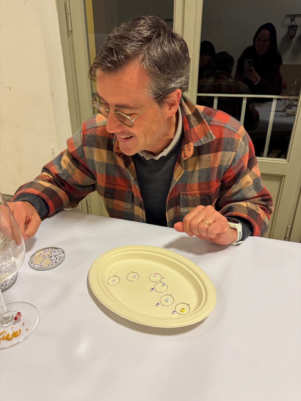 Personalized Holiday Wine Charm Making Experience