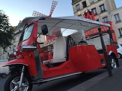 Guía parisino en Tuk Tuk / Carrito de golf