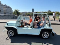 Explora París en un Mini Moke eléctrico o carrito de golf