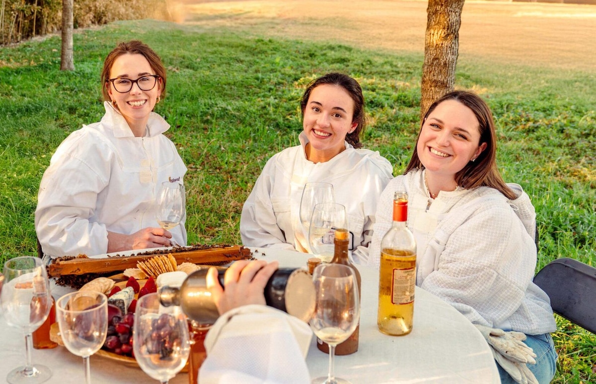 Learn about beekeeping and taste honey