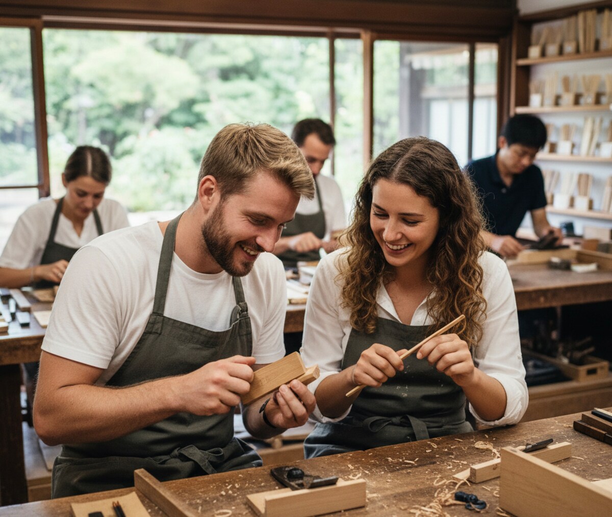 Kyoto: Gion Chopsticks Making Class