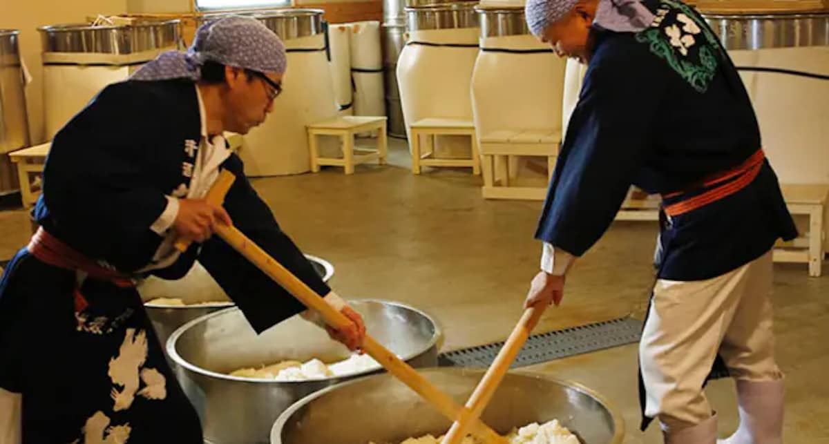 Experience at Daishichi Sake Brewery
Sake tasting & brewery tour