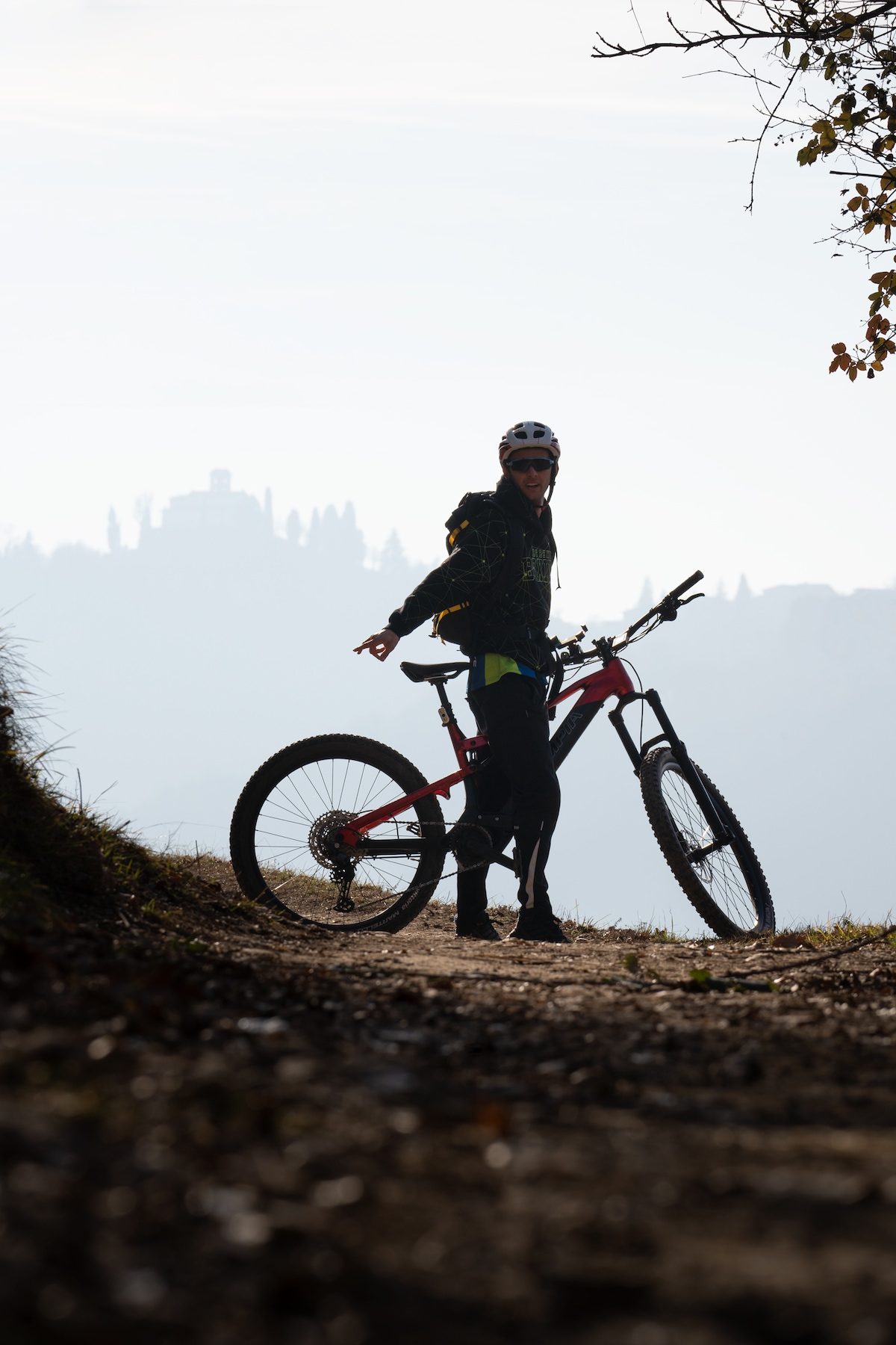 E-bike tour through the vineyards of Montevecchia