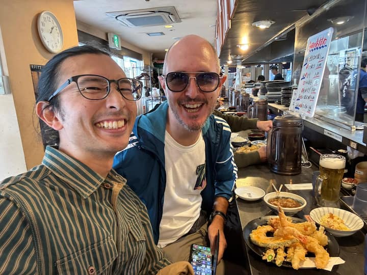 Paseo gastronómico y degustaciones en Osaka Shinsekai