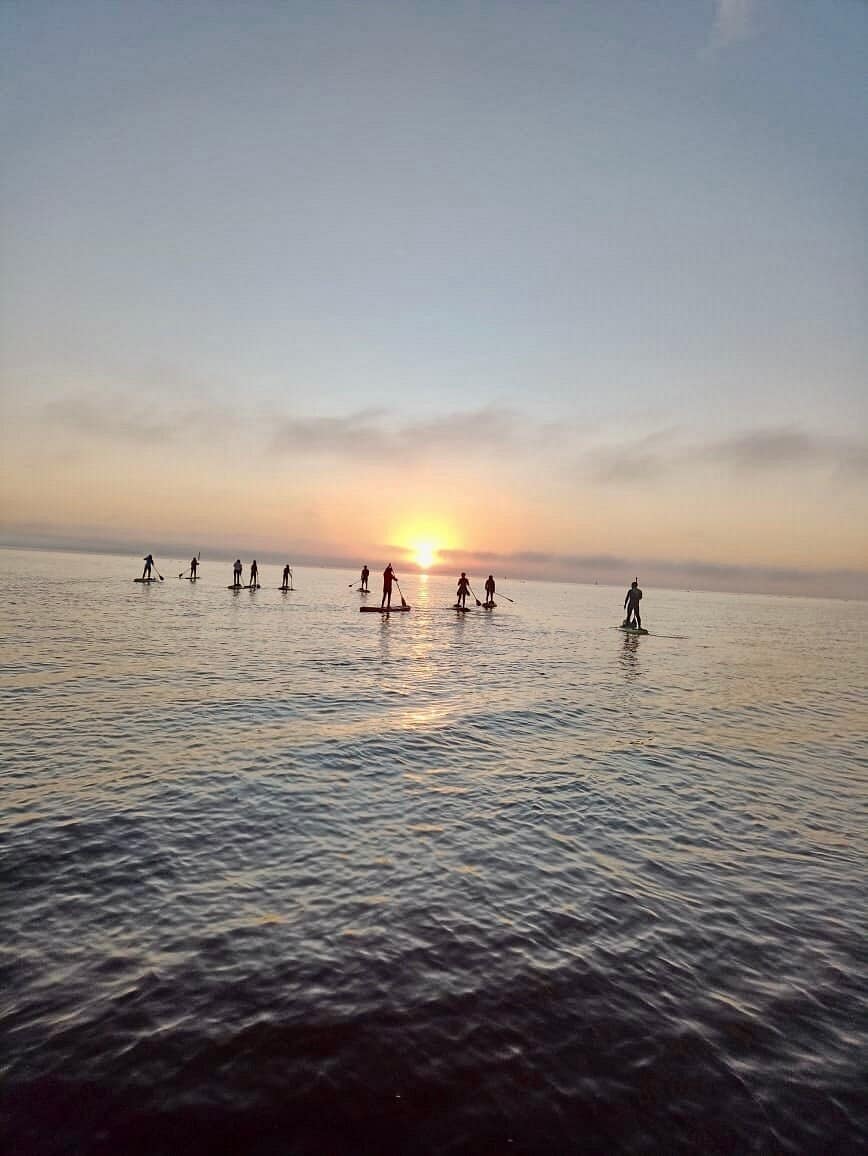 Enjoy river SUP with an instructor