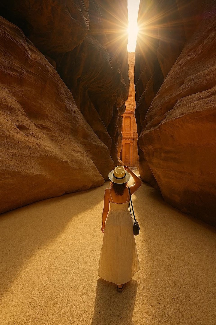 Открийте древния мистериозен град Петра