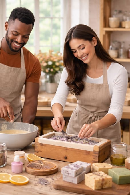 Create Custom Cold Process Soaps - Tahoe Workshop