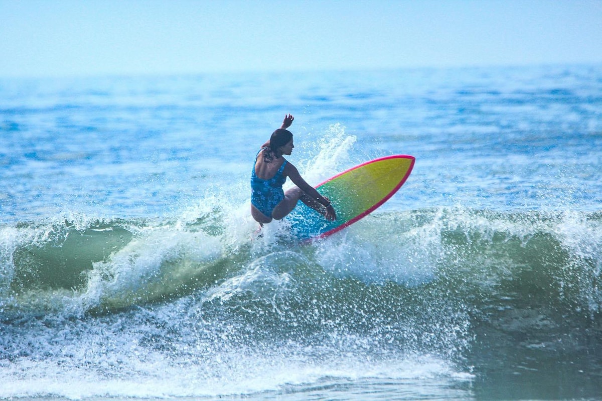 Surfing in Ubatuba