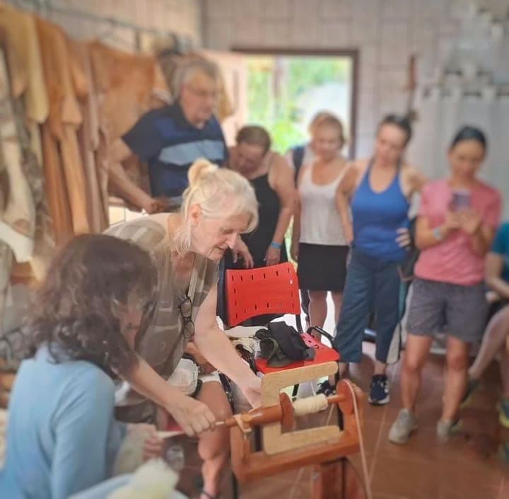 Workshop: From Raw Wool to Handmade Yarn