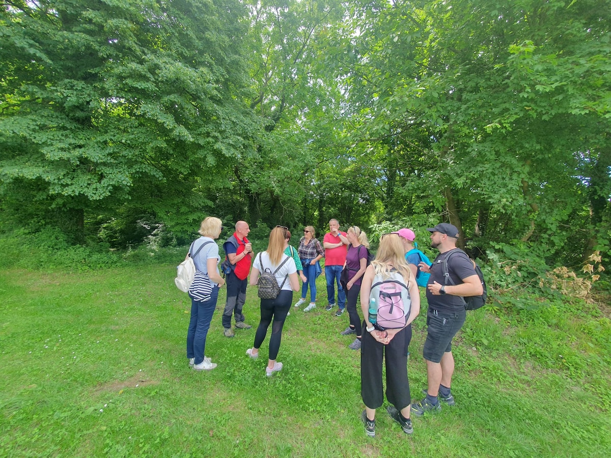 Hiking through the Škarićevo countryside