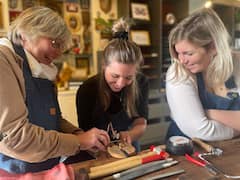 Artisan Silver Ring Workshop in Bruges