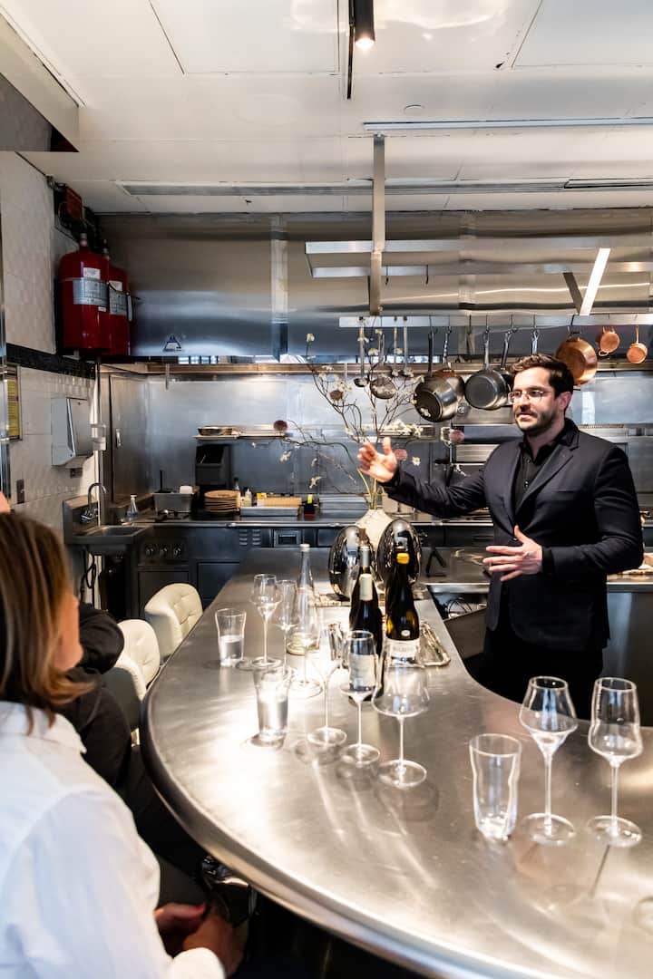 Fransk vinsmagning med sommelier i Boerum Hill