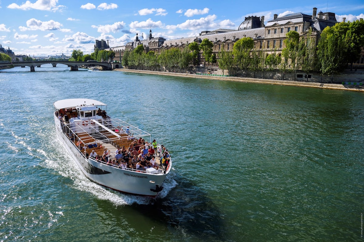 Fast-Access Seine River Cruise from Eiffel Tower
