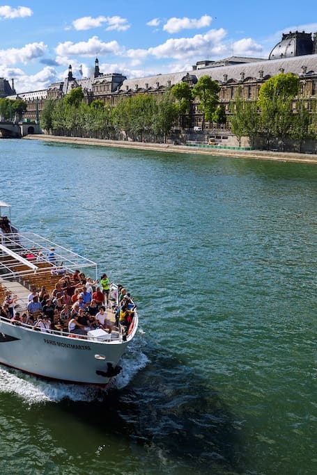 Fast-Access Seine River Cruise from Eiffel Tower