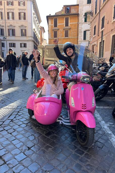 Vespa Sidecar Tour In Rome - 90 mins Experience