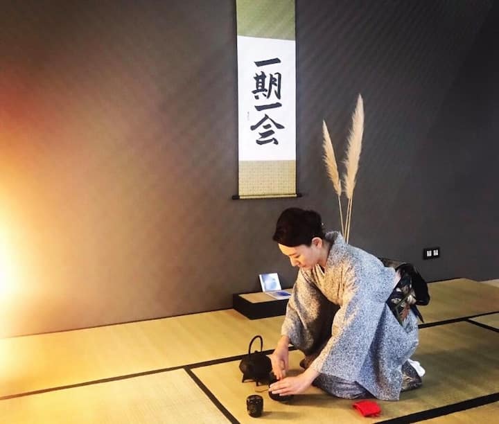 Auténtica ceremonia japonesa del té