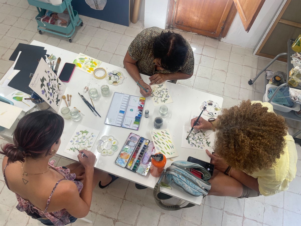 Watercolor Experience in Chulilla