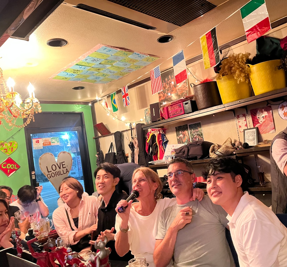 Enjoy a Japanese night with locals at a hidden karaoke bar in Fukuoka