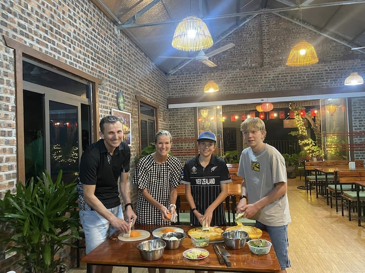 Cocina auténtica comida vietnamita en Tam Coc