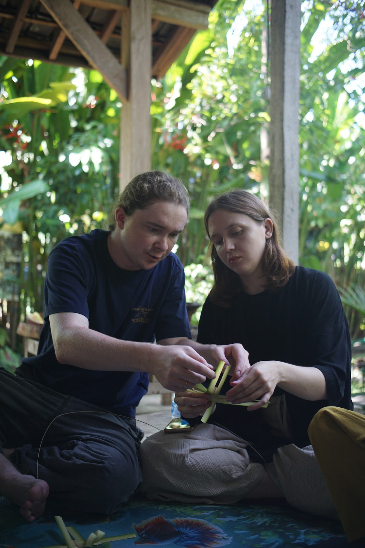 Learn to Create Canang, Meditation & Purification