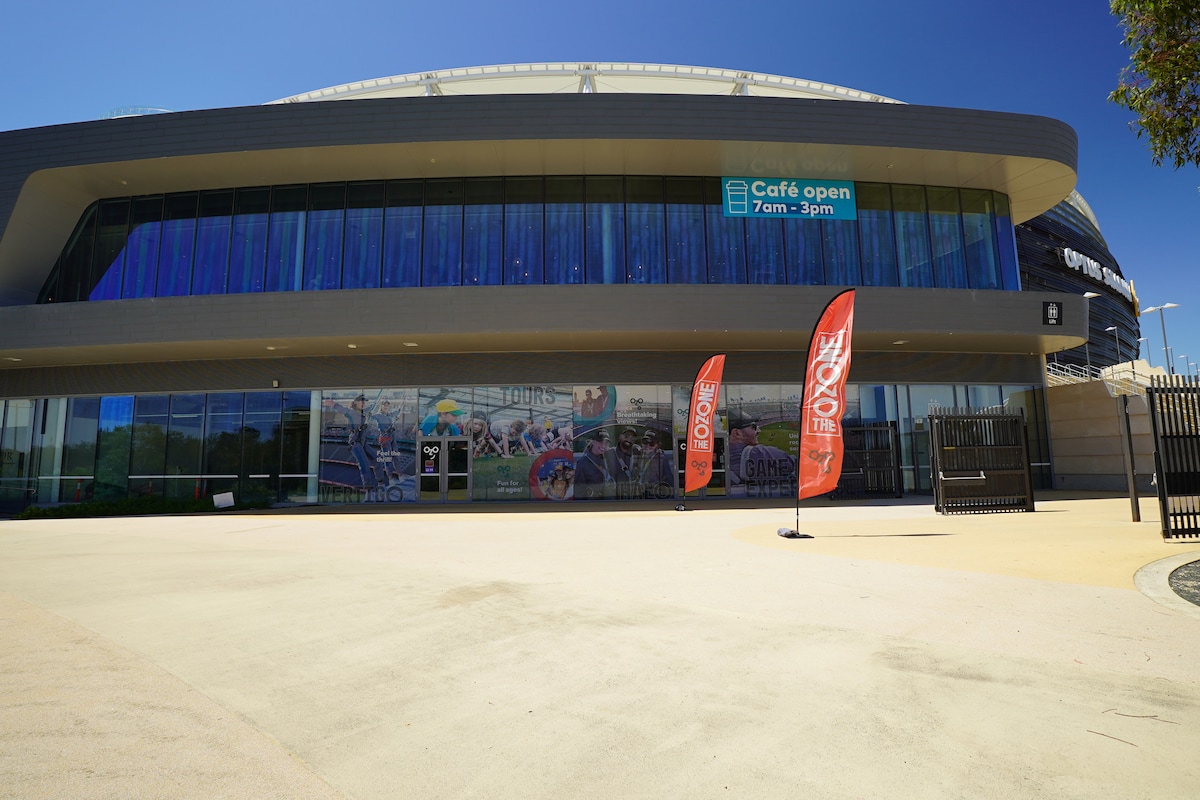 The only way to see Perth City & Optus Stadium