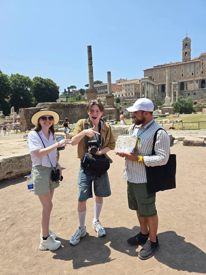 Visita el subterráneo del Coliseo con Agos