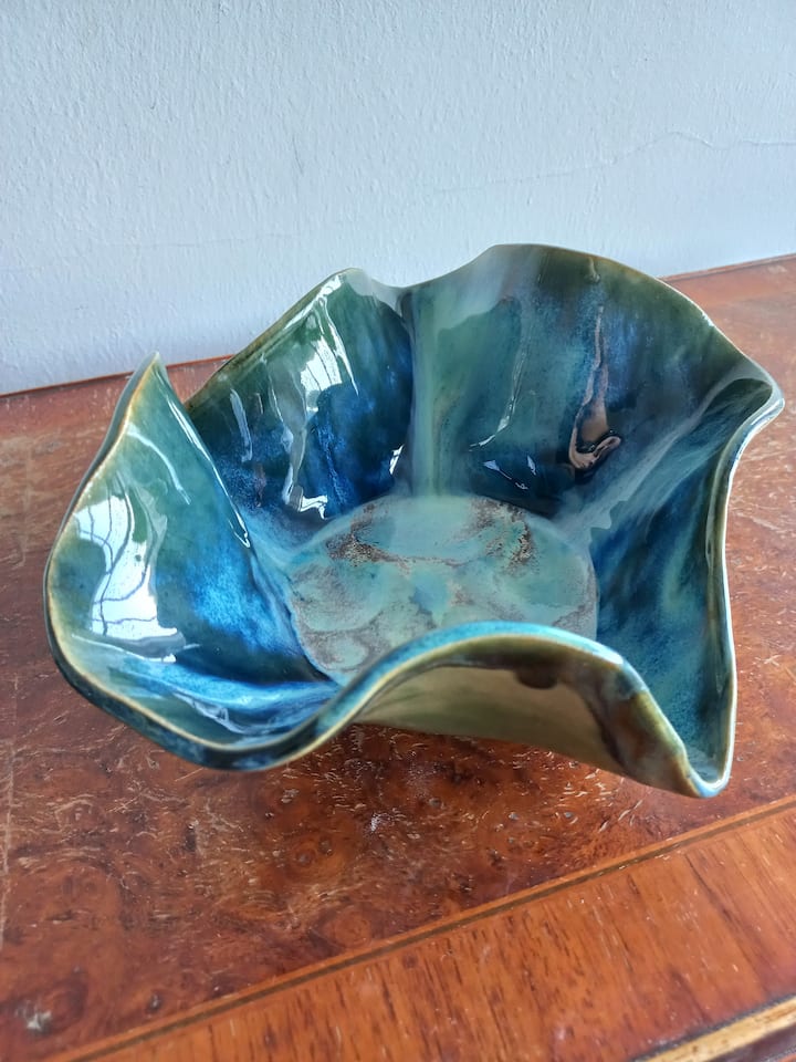 Clase de cerámica con un artista local