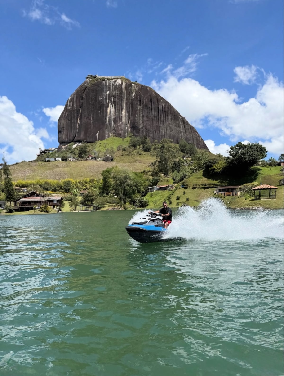 High-Speed Jet Ski Ride Through Guatapé