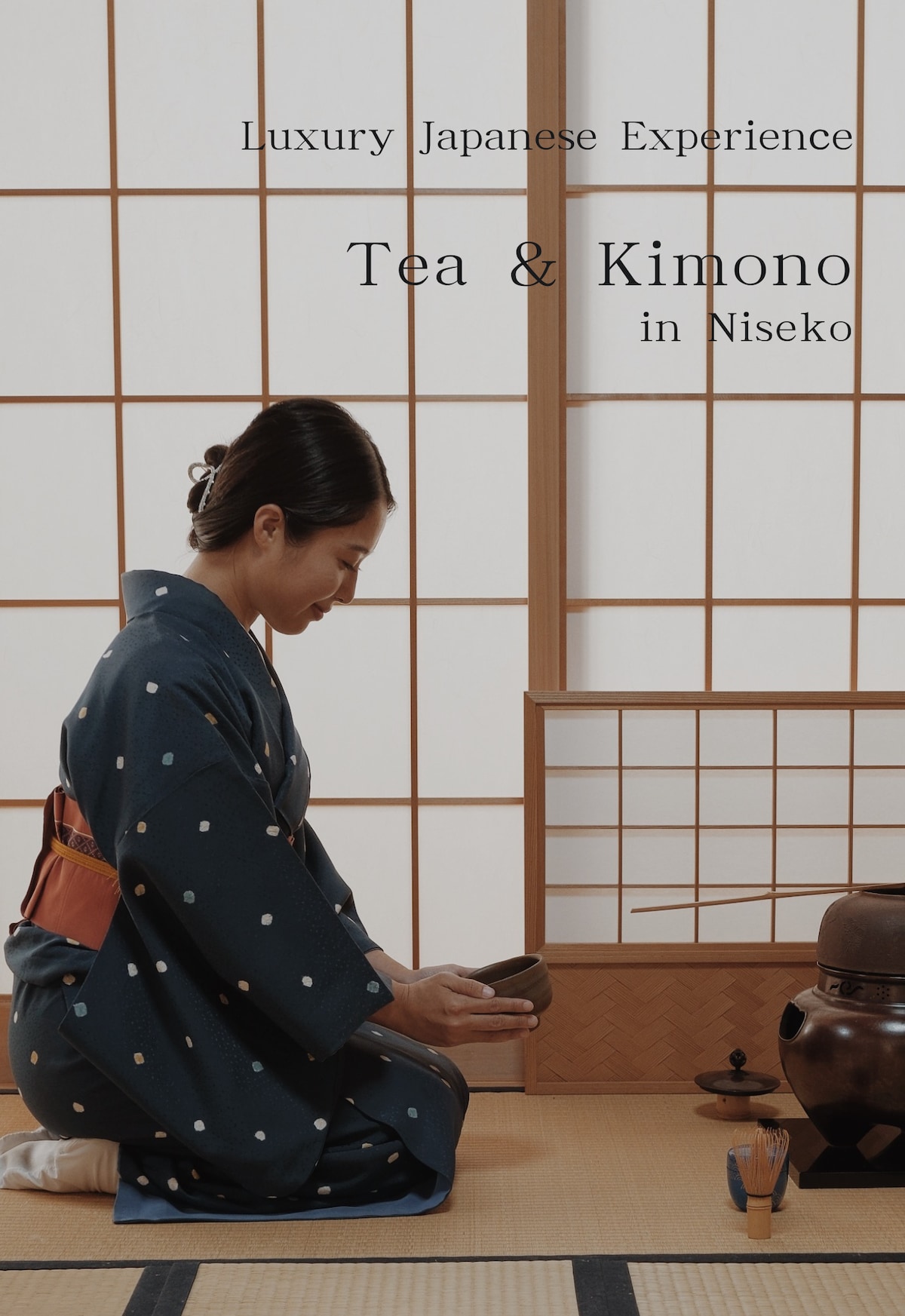 Niseko Luxury Kimono & Tea Experience with Photos