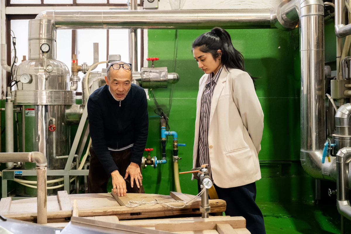 Sake tasting and brewery tour at Toshimaya Brewery