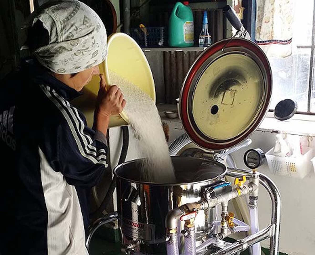 Sake tasting and brewery tour at Sakura Uzumaki Brewery