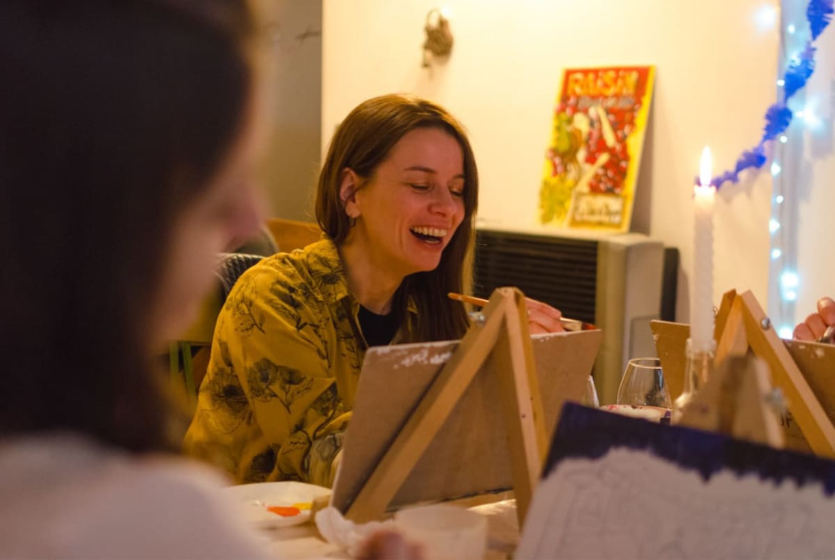 Art and wine on the hill